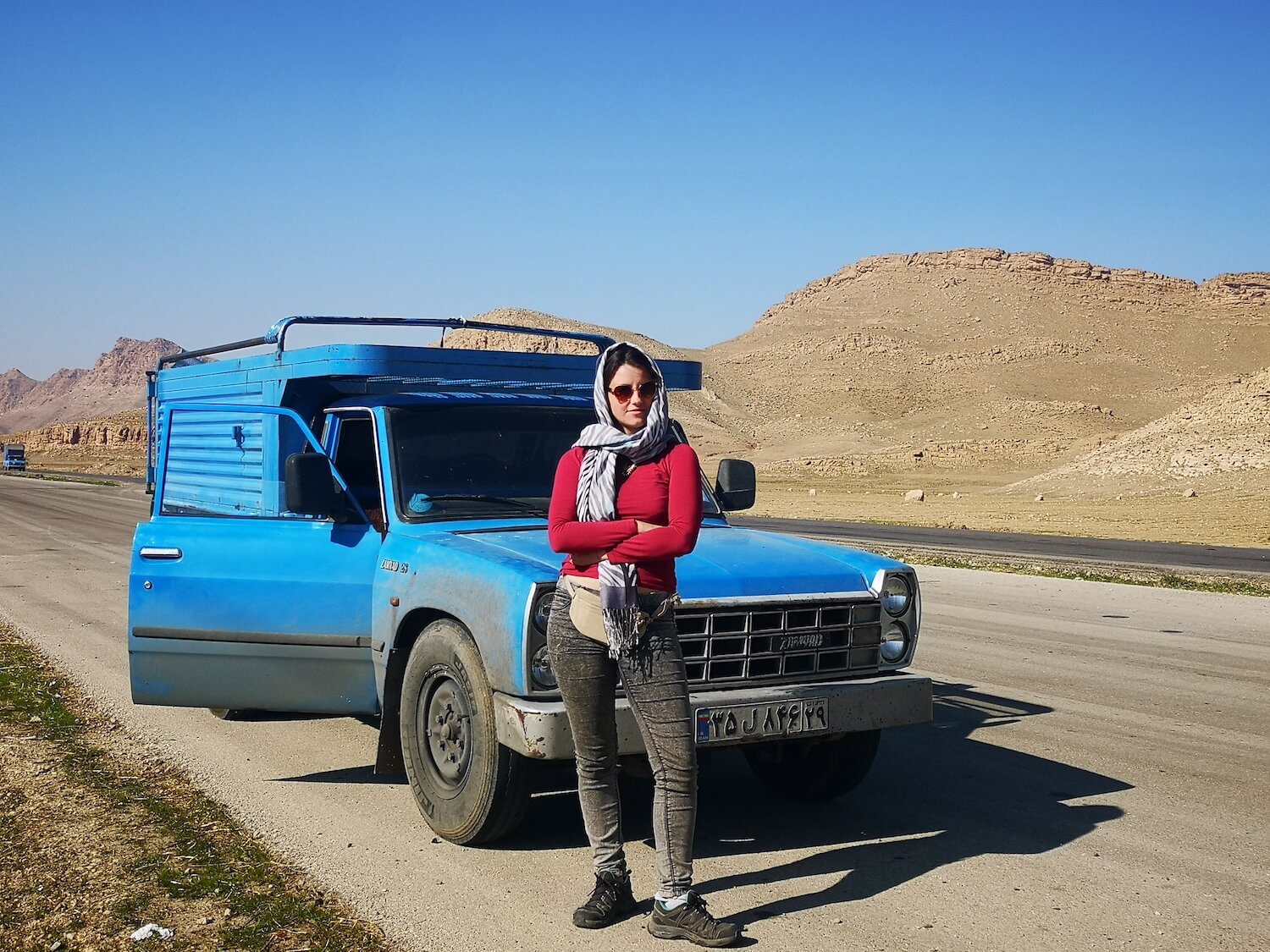 hitchhike in irán